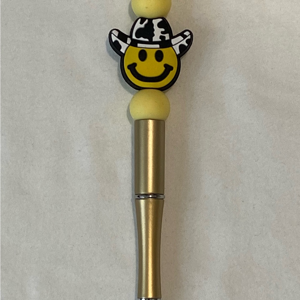 Hand Made Silicone Beaded Pen